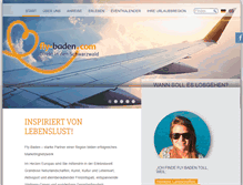 Tablet Screenshot of fly-baden.com